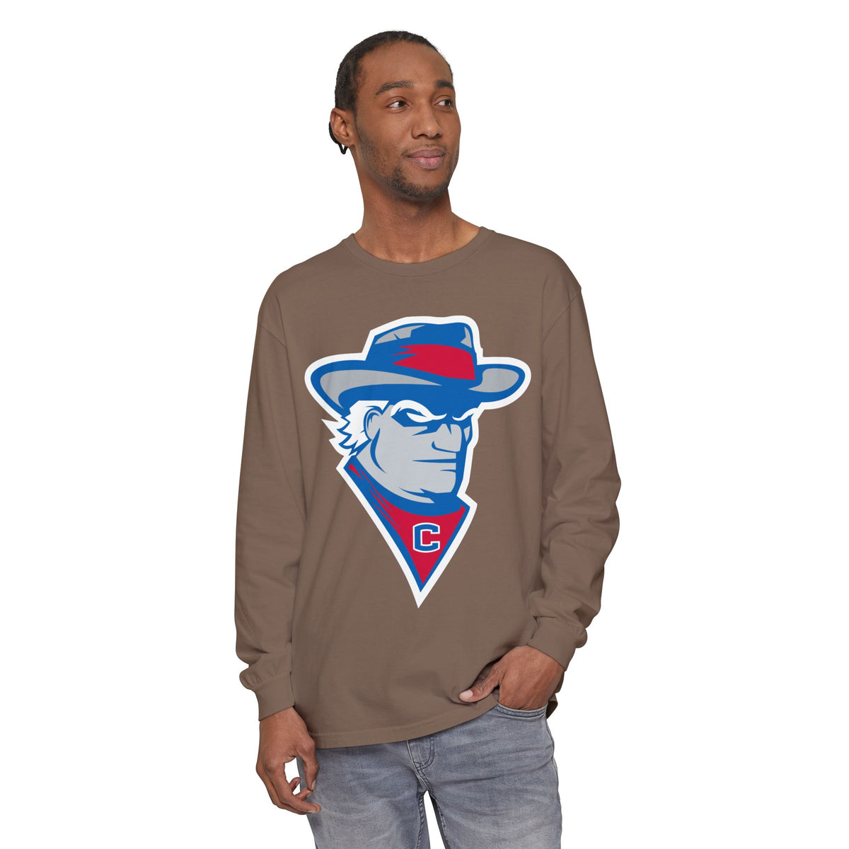 Garment-Dyed Long Sleeve Tee