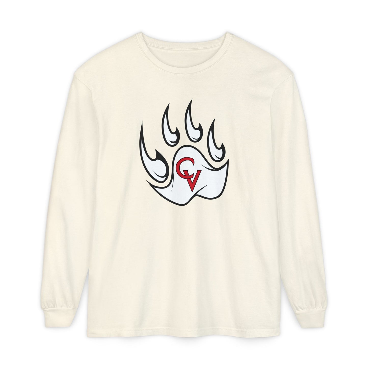 Garment-Dyed Long Sleeve Tee