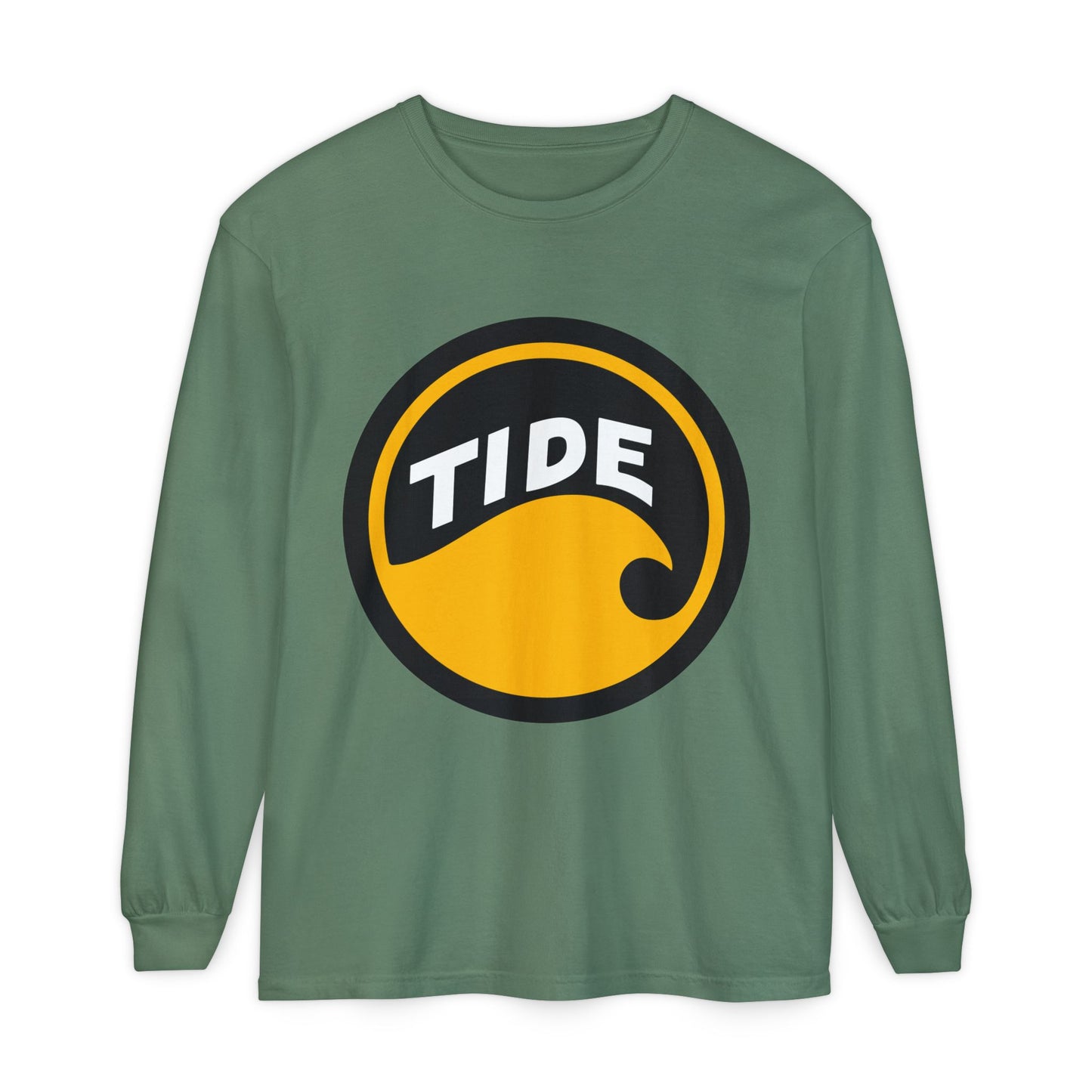 Garment-Dyed Long Sleeve Tee