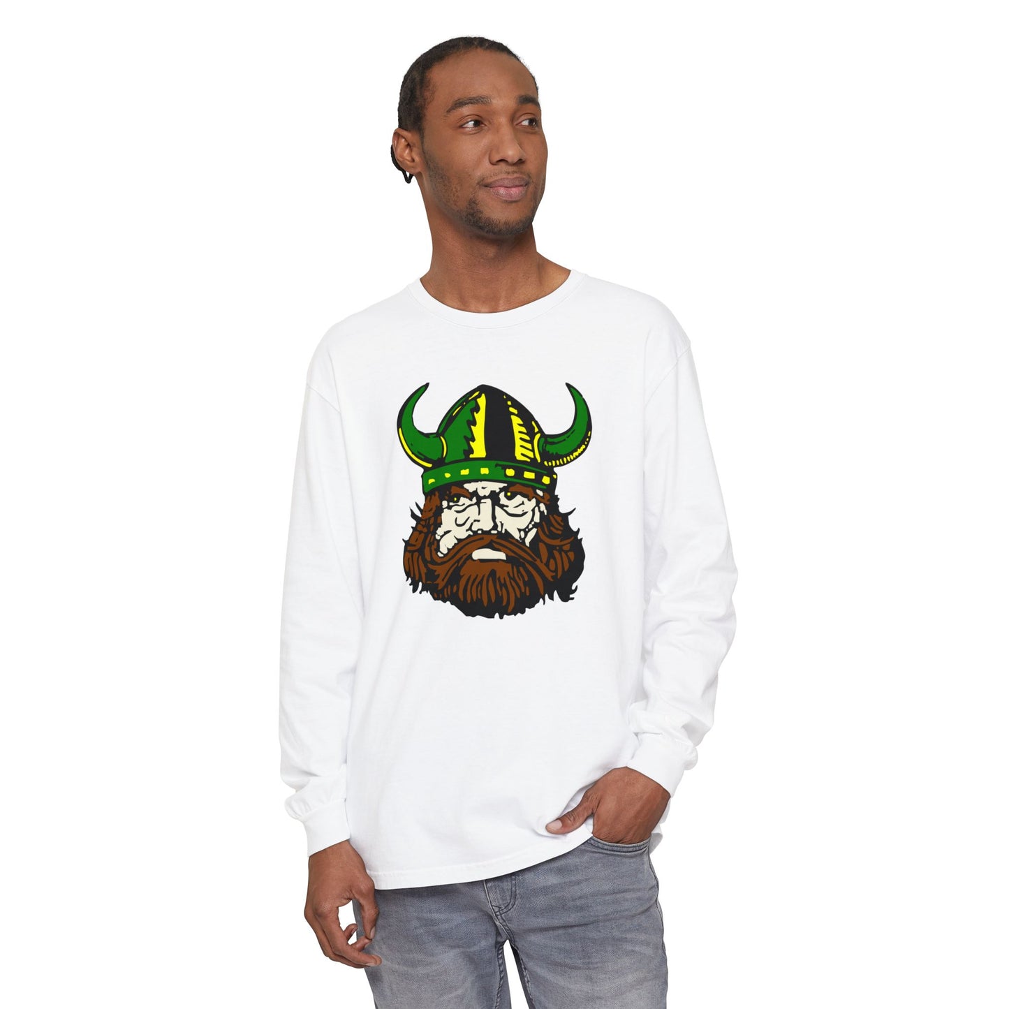 Garment-Dyed Long Sleeve Tee