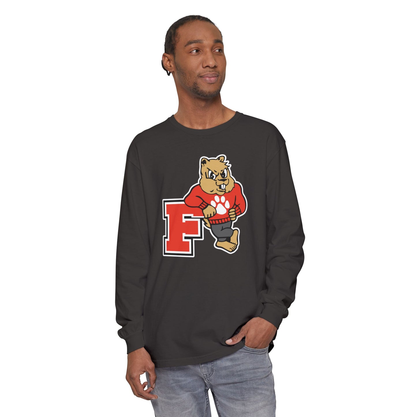Garment-Dyed Long Sleeve Tee