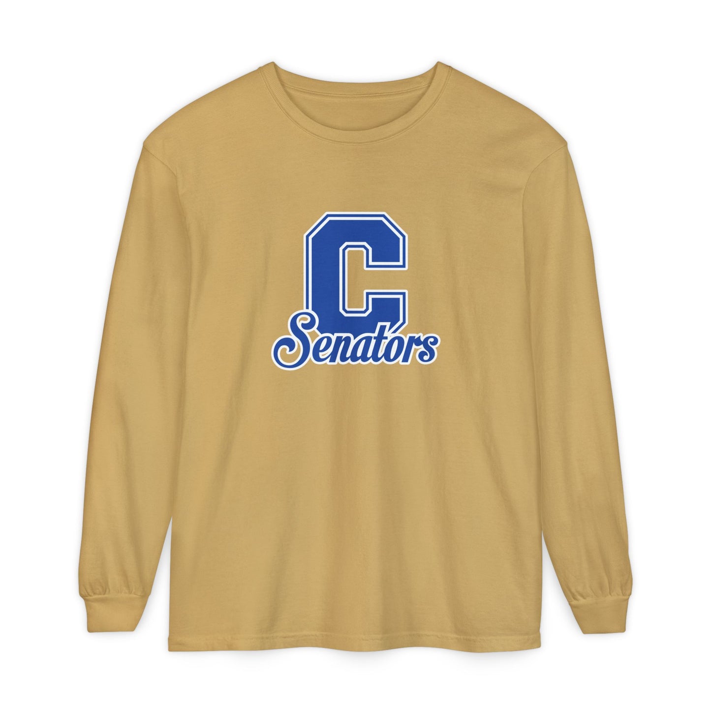 Garment-Dyed Long Sleeve Tee
