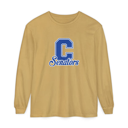 Garment-Dyed Long Sleeve Tee