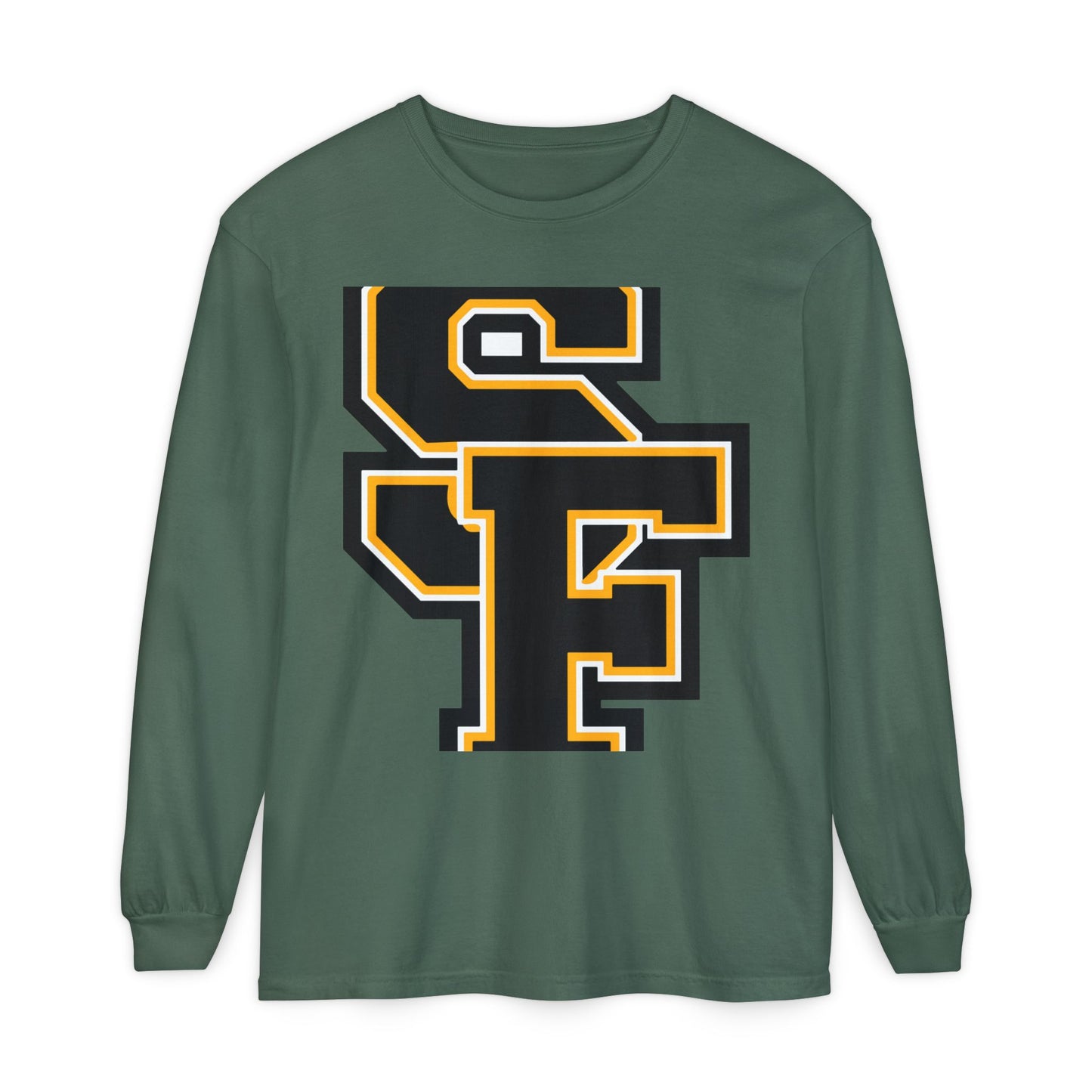 Garment-Dyed Long Sleeve Tee