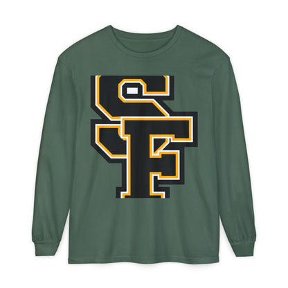 Garment-Dyed Long Sleeve Tee