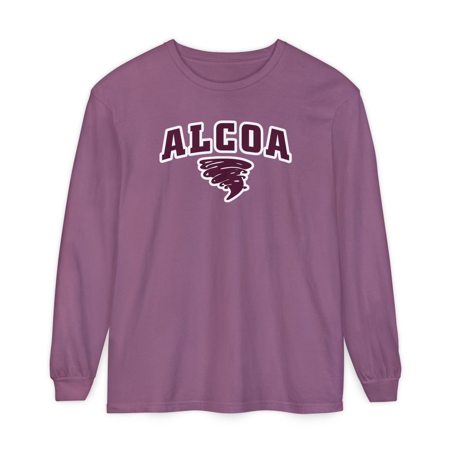 Garment-Dyed Long Sleeve Tee