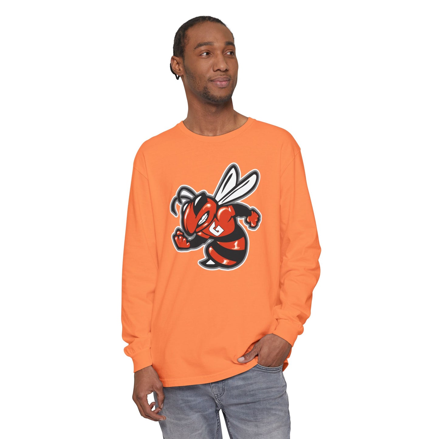 Garment-Dyed Long Sleeve Tee
