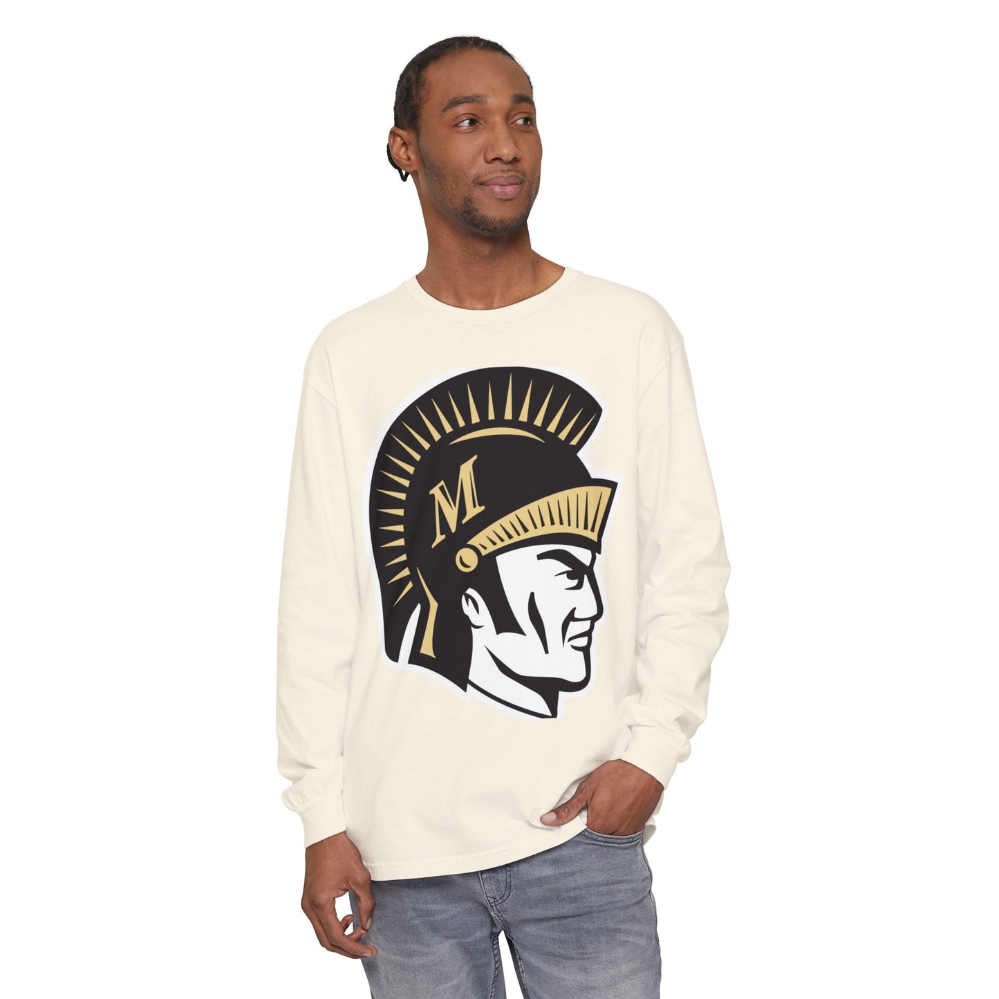 Garment-Dyed Long Sleeve Tee
