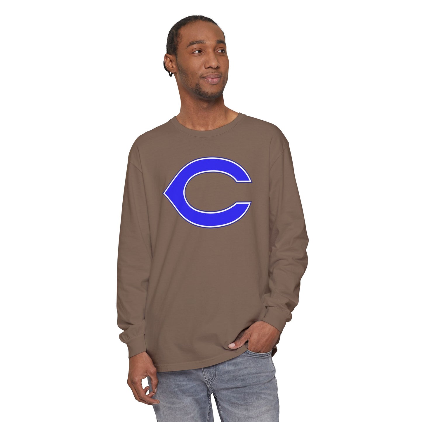 Garment-Dyed Long Sleeve Tee