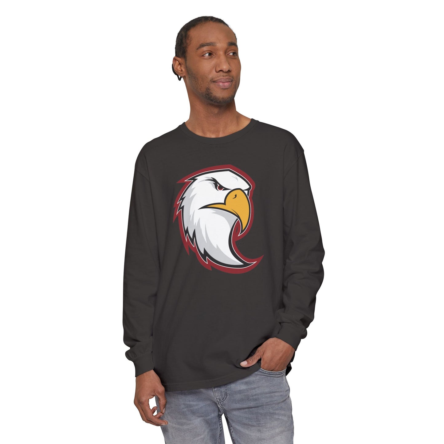 Garment-Dyed Long Sleeve Tee