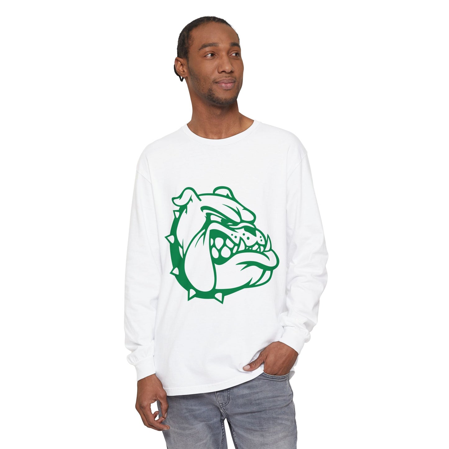 Garment-Dyed Long Sleeve Tee