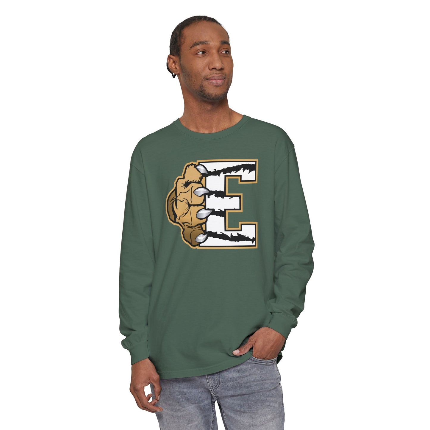 Garment-Dyed Long Sleeve Tee