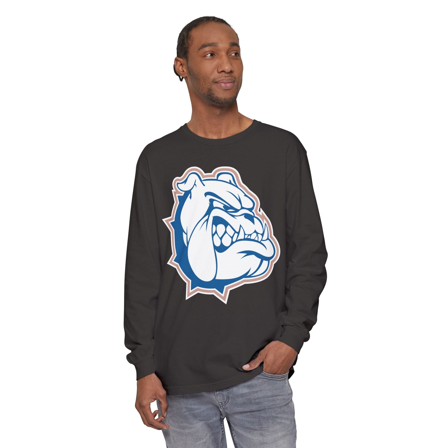 Garment-Dyed Long Sleeve Tee