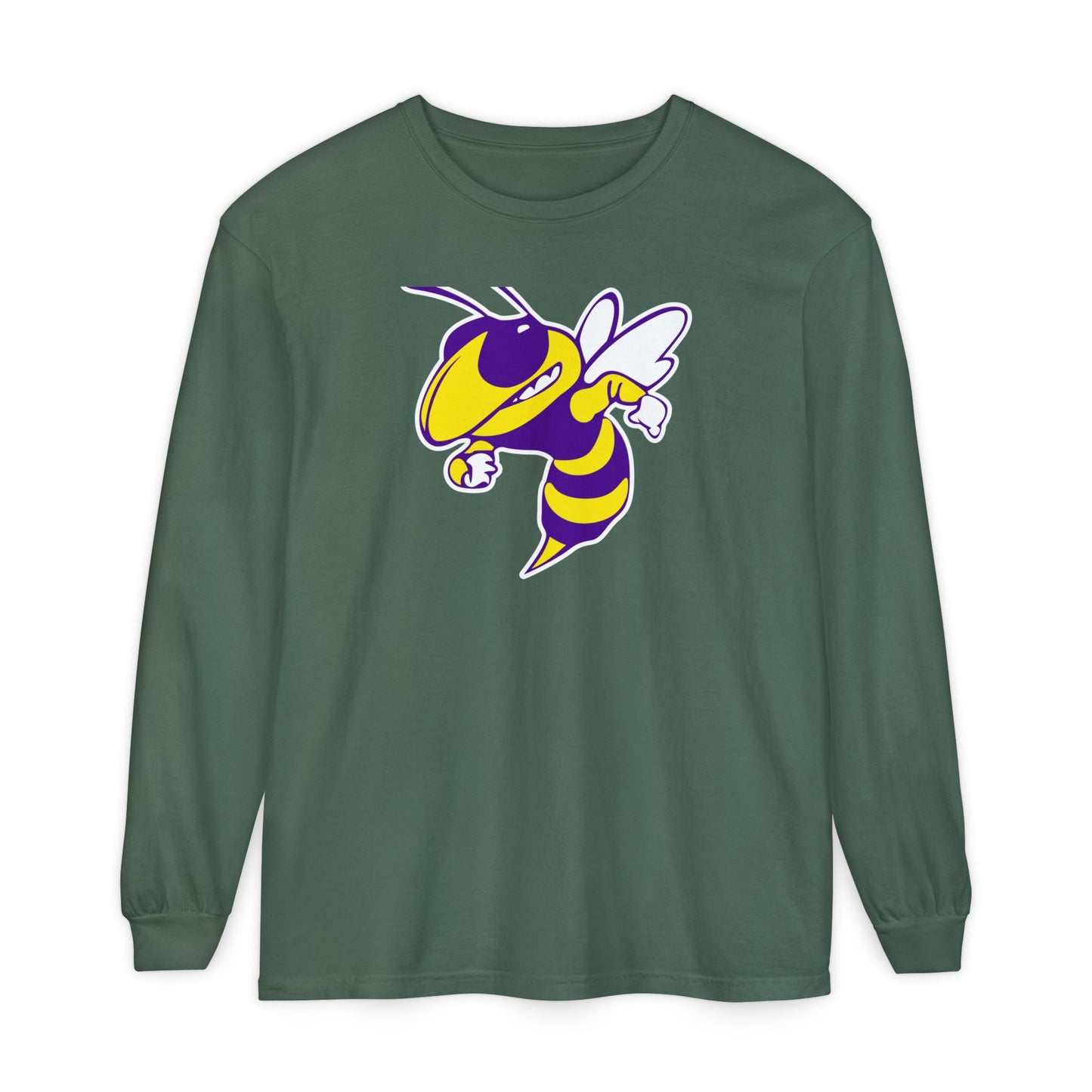 Garment-Dyed Long Sleeve Tee