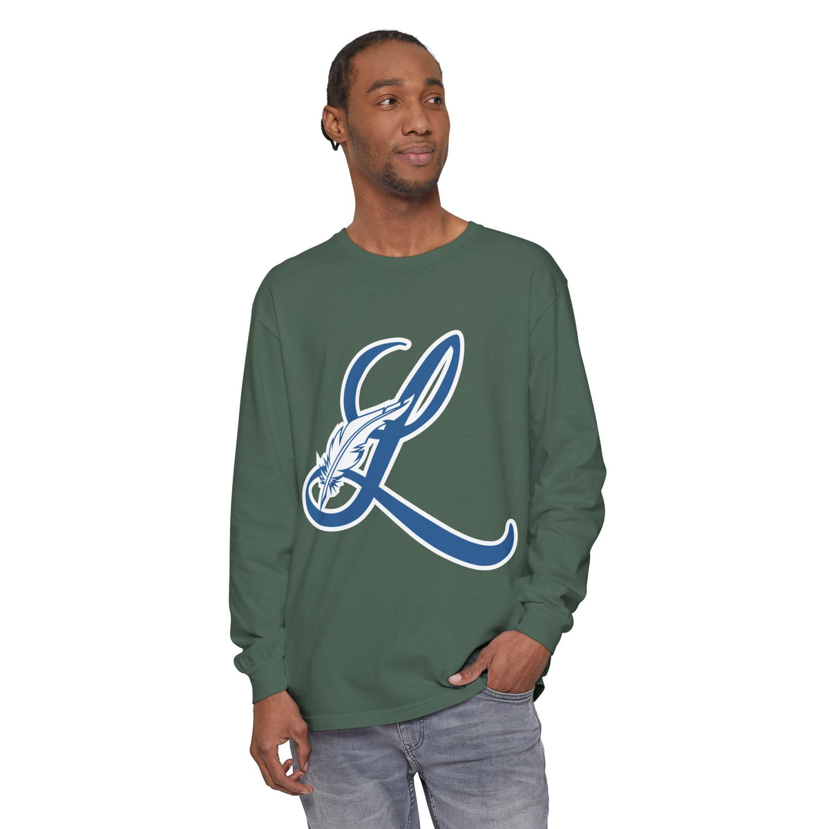 Garment-Dyed Long Sleeve Tee