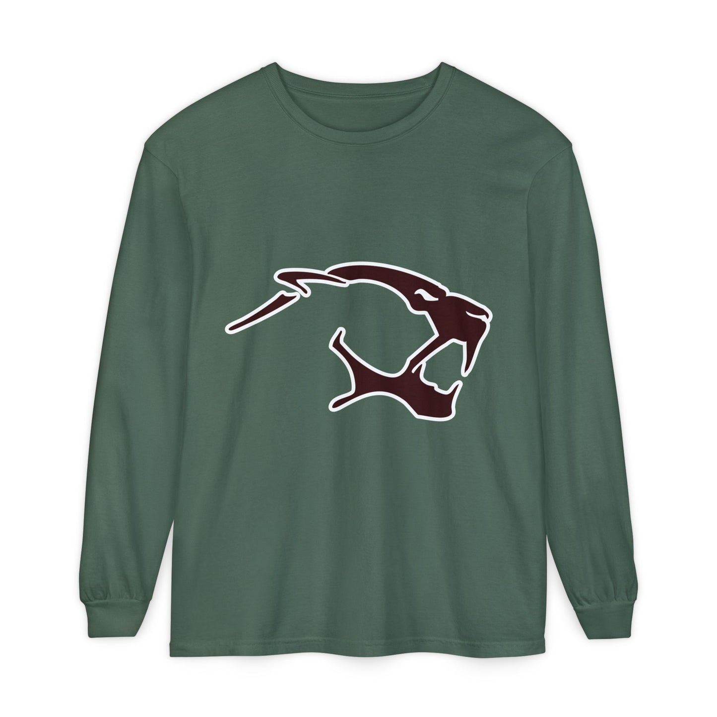 Garment-Dyed Long Sleeve Tee
