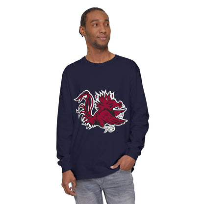 Garment-Dyed Long Sleeve Tee
