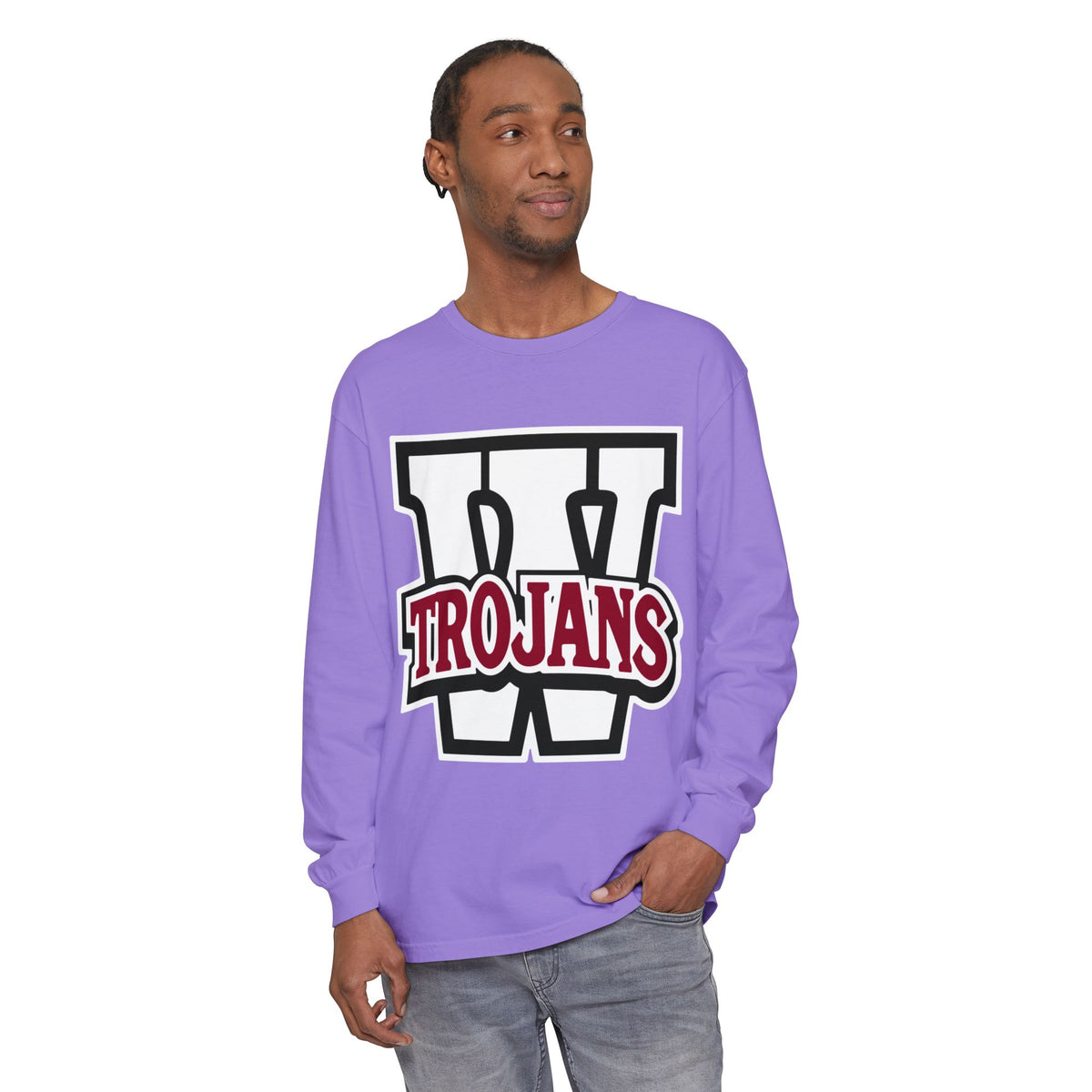 Garment-Dyed Long Sleeve Tee