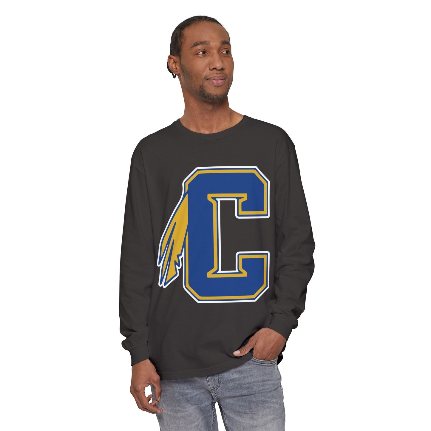 Garment-Dyed Long Sleeve Tee