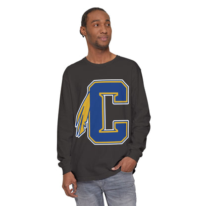 Garment-Dyed Long Sleeve Tee