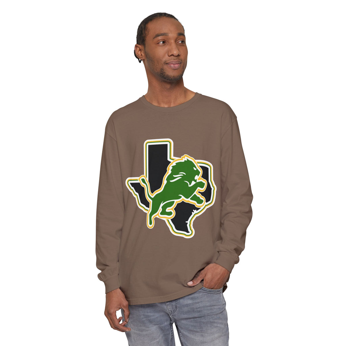Garment-Dyed Long Sleeve Tee