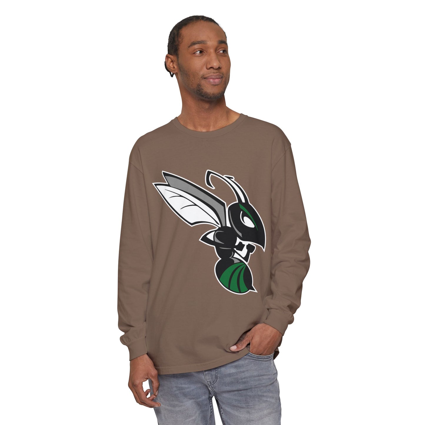 Garment-Dyed Long Sleeve Tee