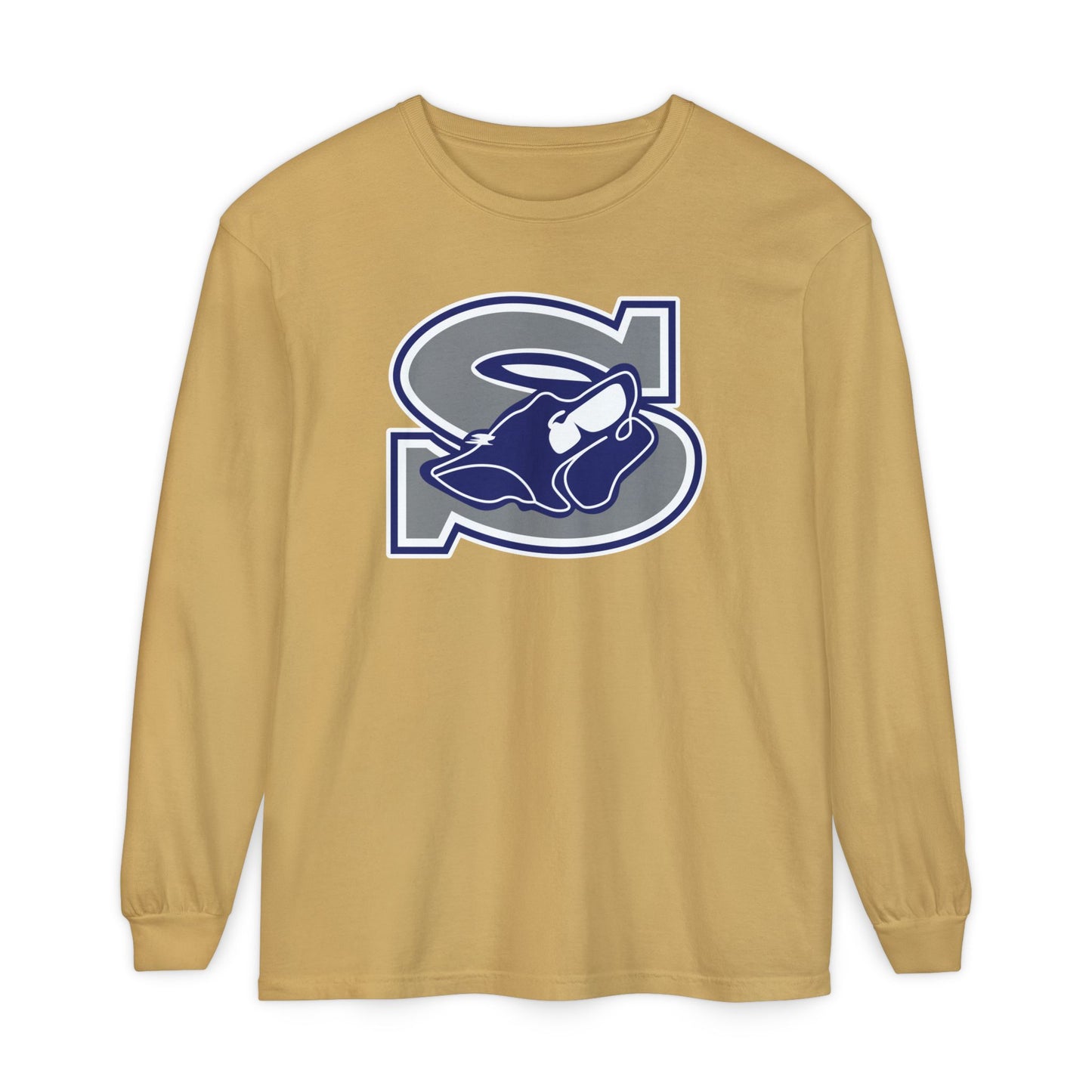 Garment-Dyed Long Sleeve Tee