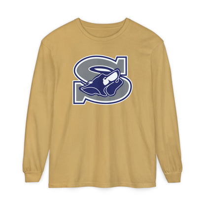 Garment-Dyed Long Sleeve Tee