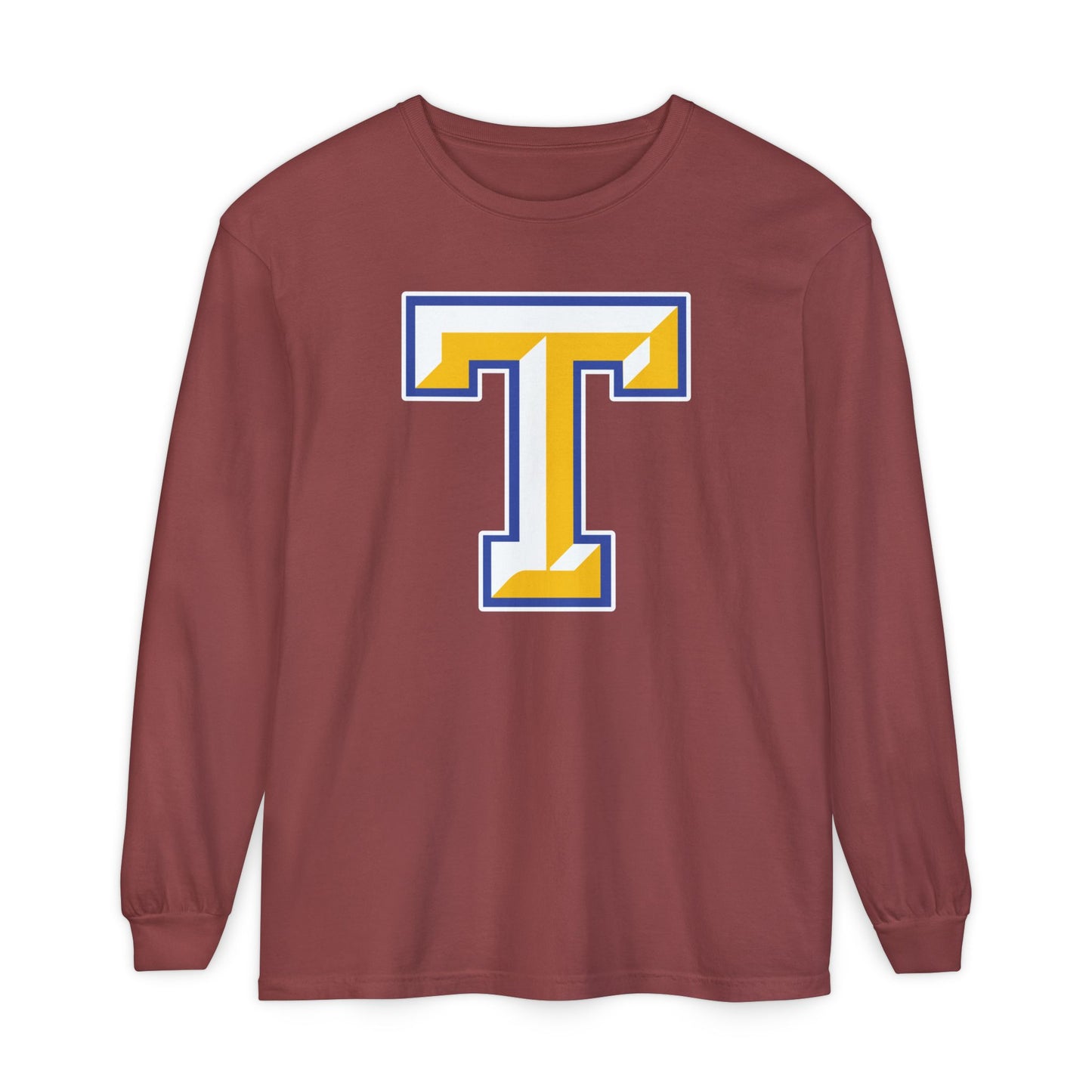 Garment-Dyed Long Sleeve Tee