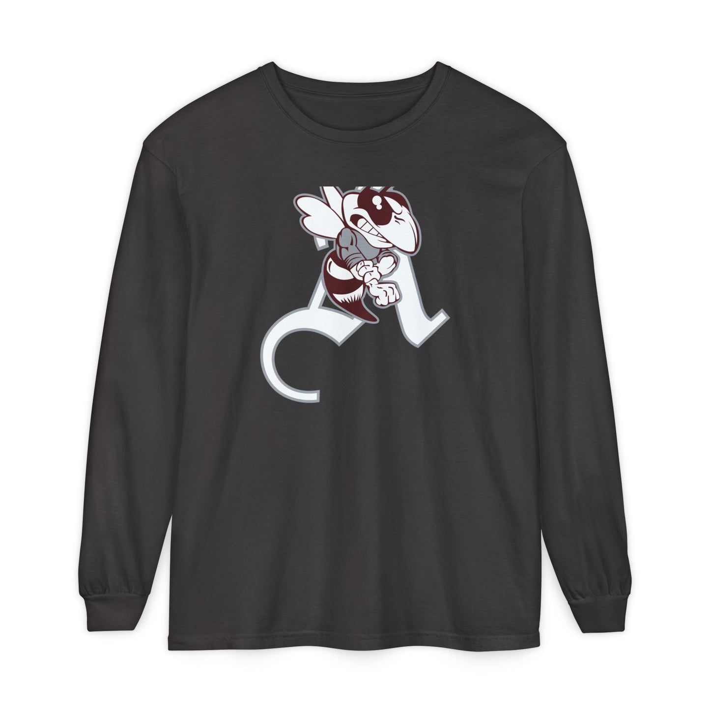 Garment-Dyed Long Sleeve Tee