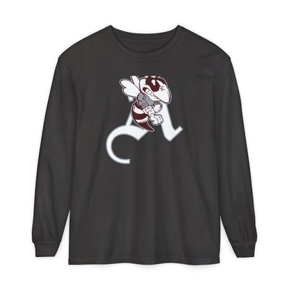 Garment-Dyed Long Sleeve Tee