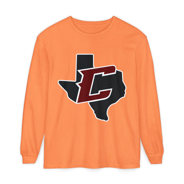 Garment-Dyed Long Sleeve Tee