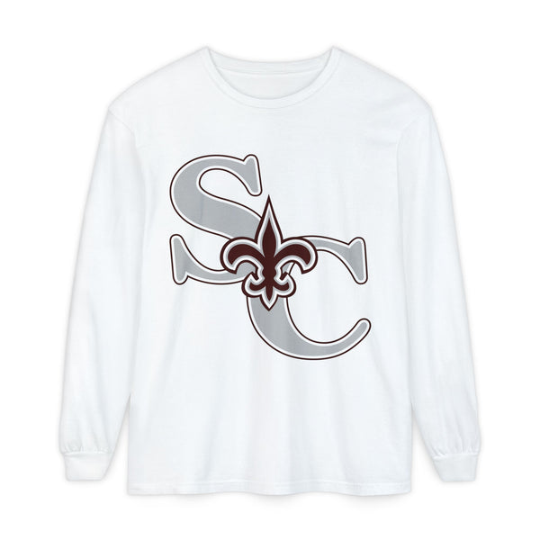 Garment-Dyed Long Sleeve Tee
