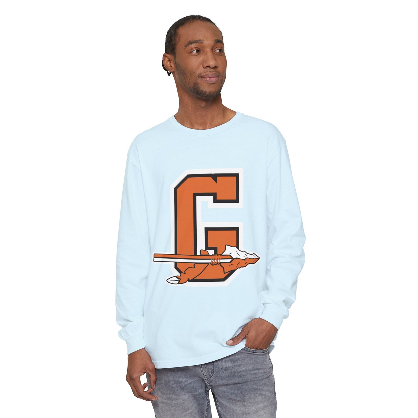 Garment-Dyed Long Sleeve Tee