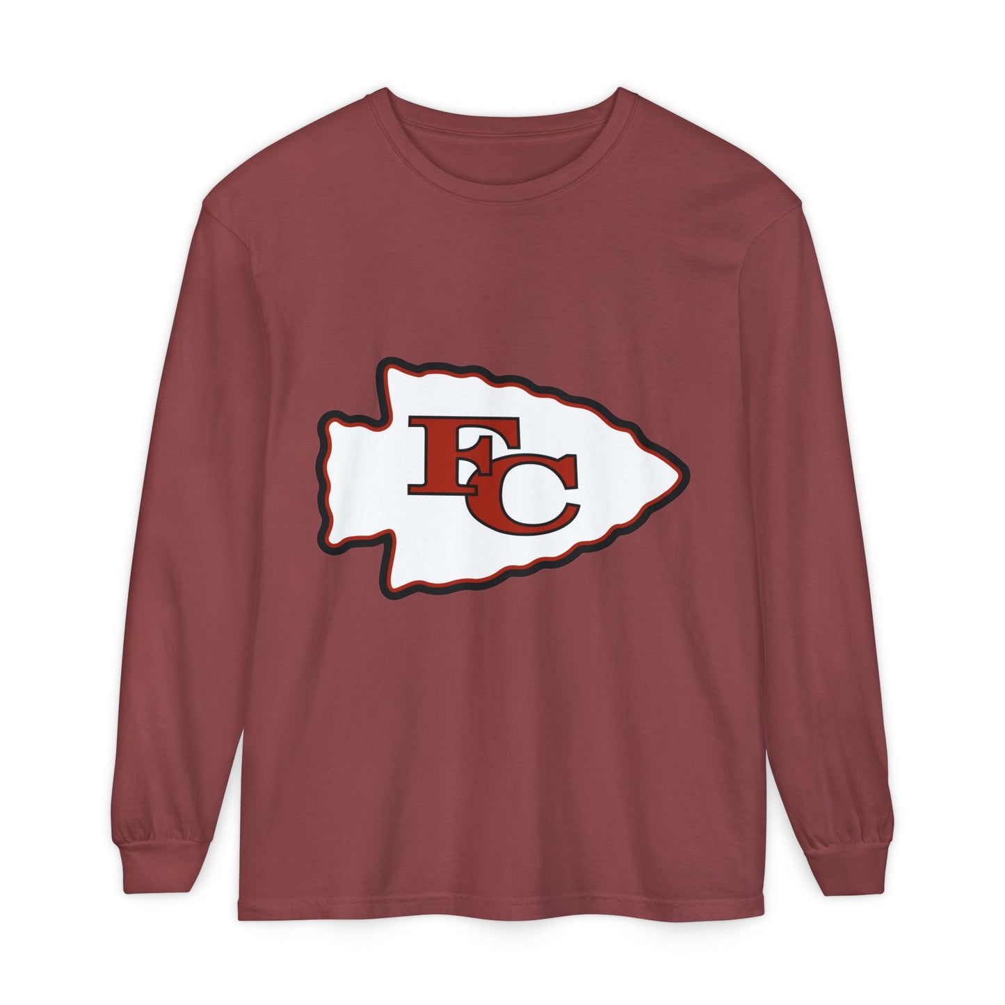 Garment-Dyed Long Sleeve Tee
