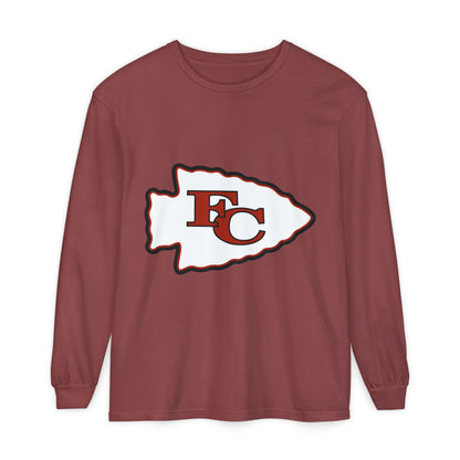 Garment-Dyed Long Sleeve Tee