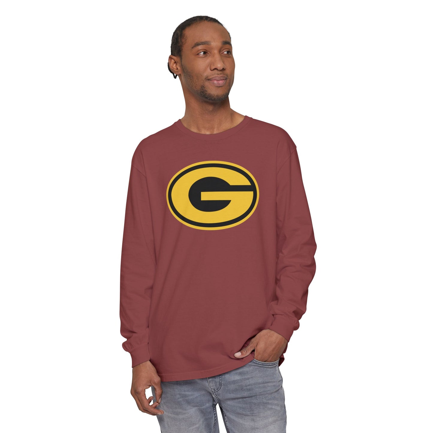 Garment-Dyed Long Sleeve Tee
