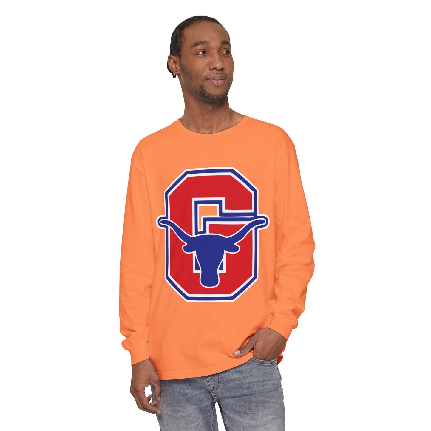 Garment-Dyed Long Sleeve Tee