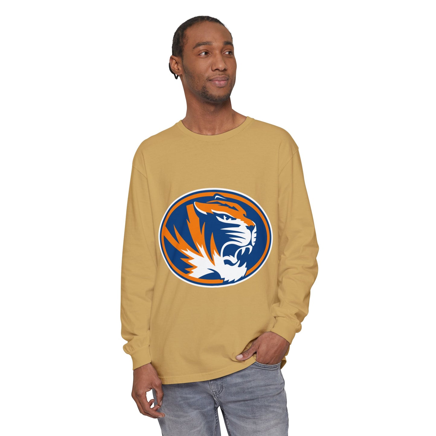 Garment-Dyed Long Sleeve Tee