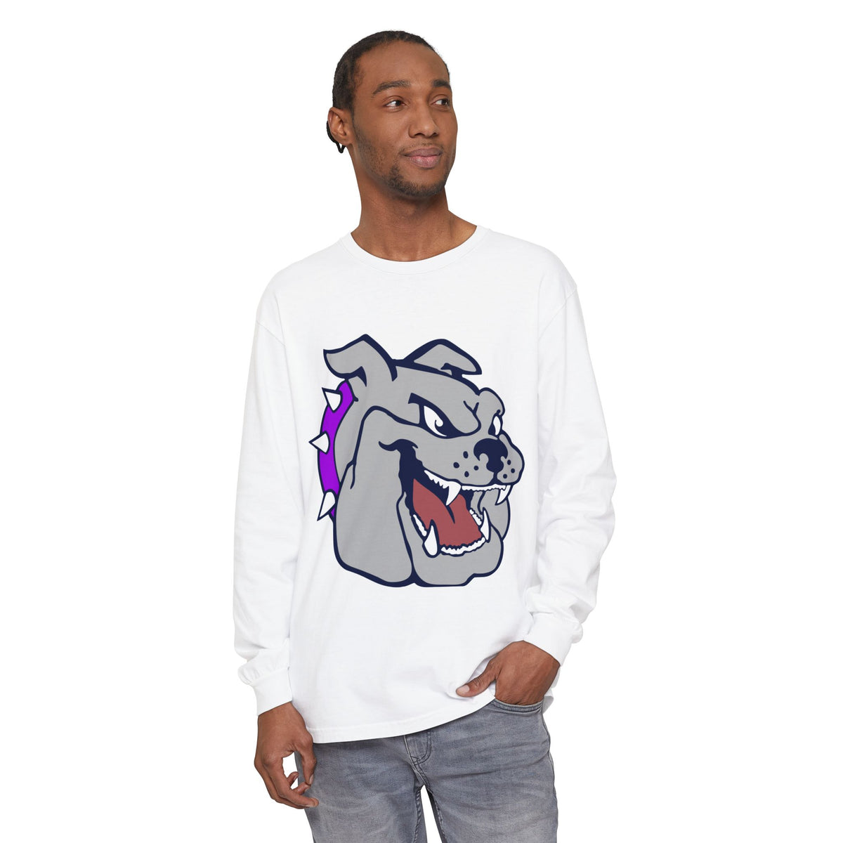 Garment-Dyed Long Sleeve Tee