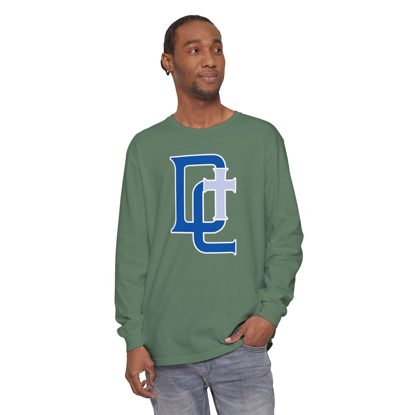 Garment-Dyed Long Sleeve Tee