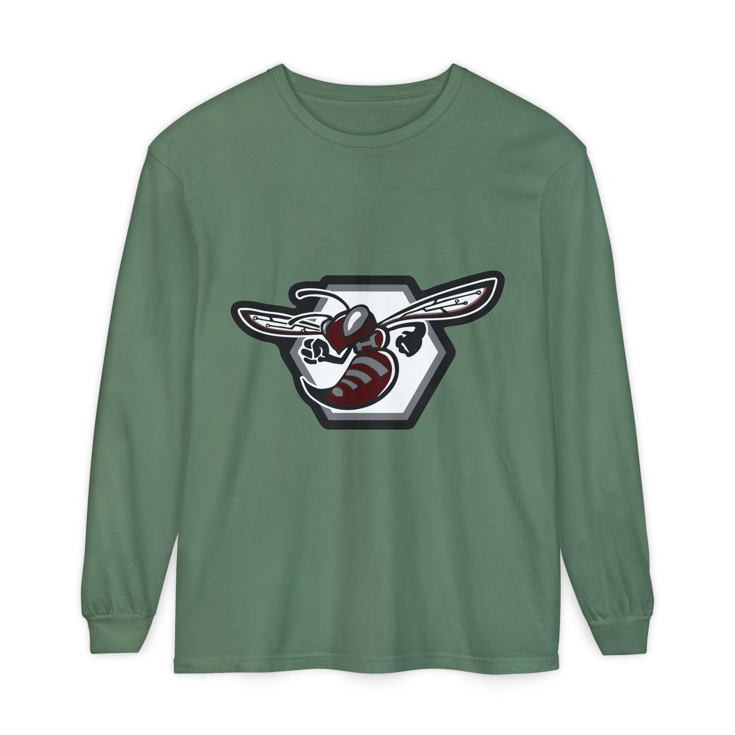 Garment-Dyed Long Sleeve Tee
