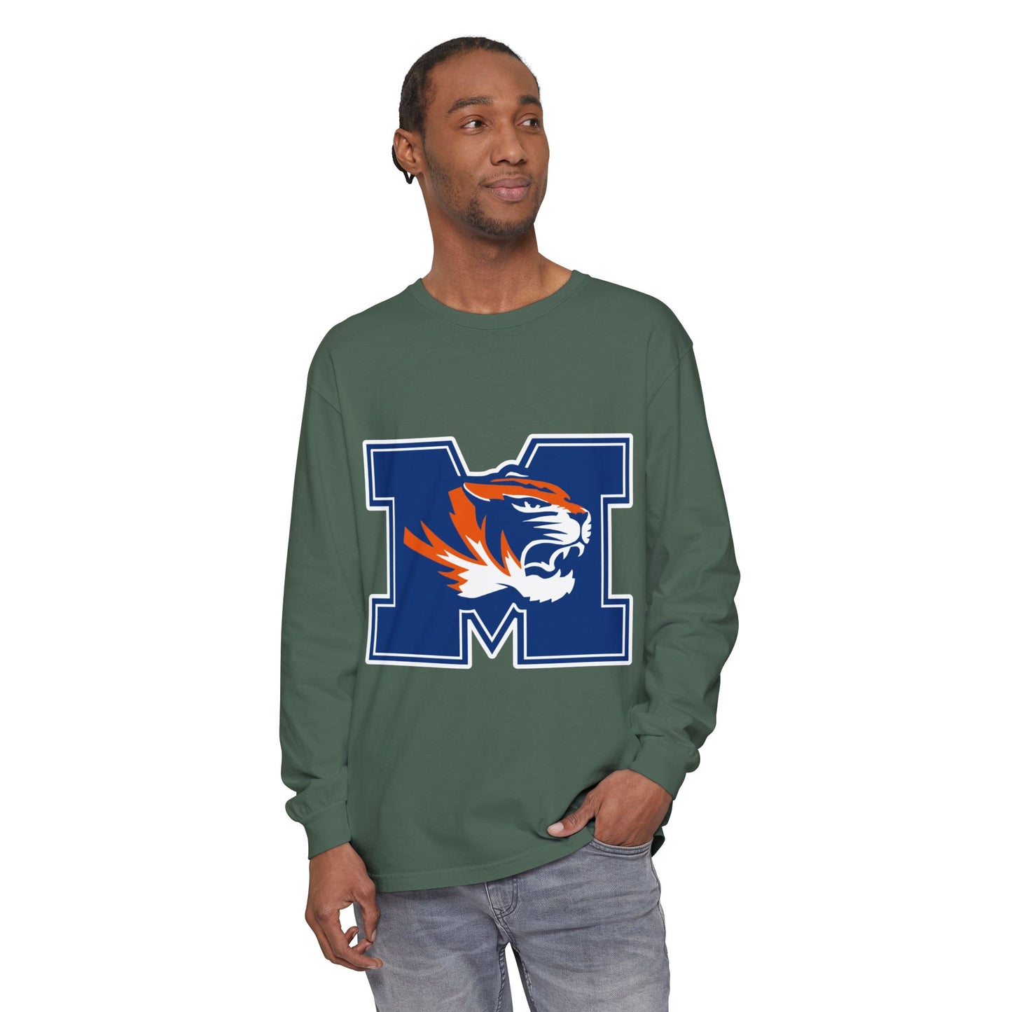 Garment-Dyed Long Sleeve Tee