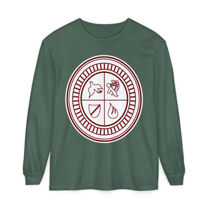 Garment-Dyed Long Sleeve Tee