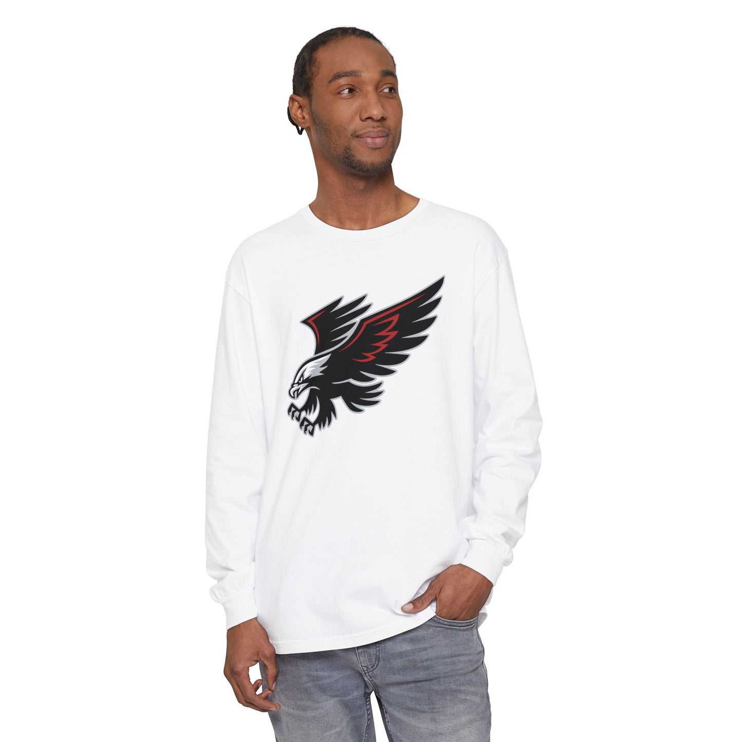 Garment-Dyed Long Sleeve Tee