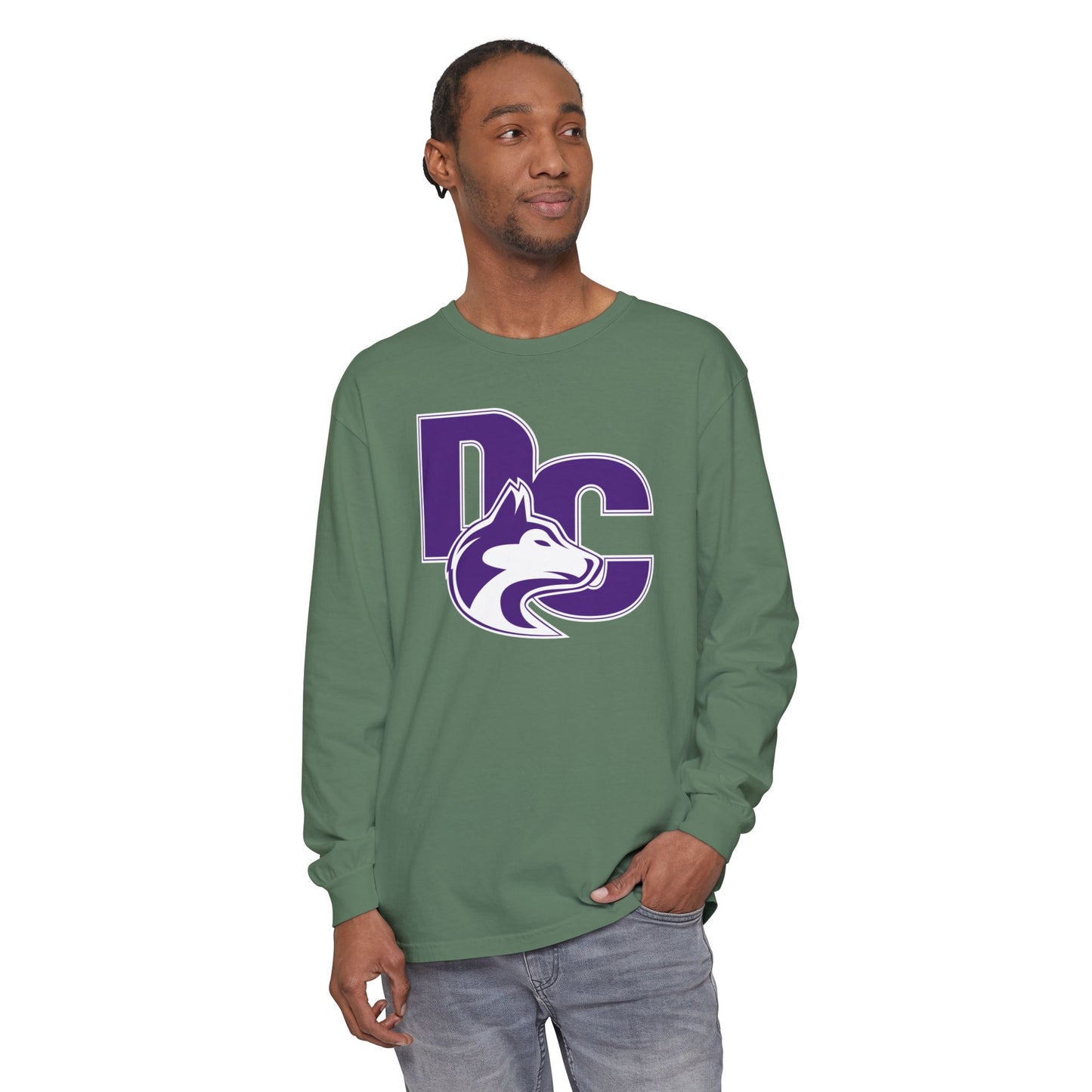 Garment-Dyed Long Sleeve Tee