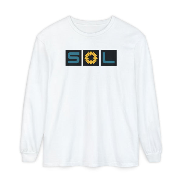 Garment-Dyed Long Sleeve Tee
