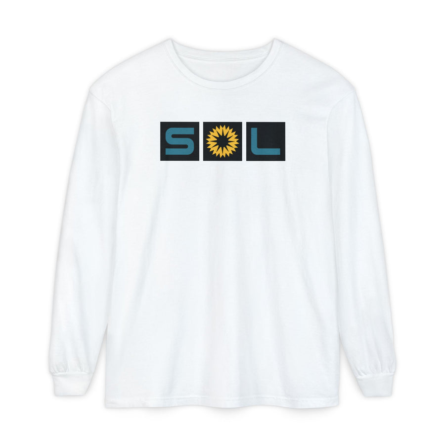 Garment-Dyed Long Sleeve Tee