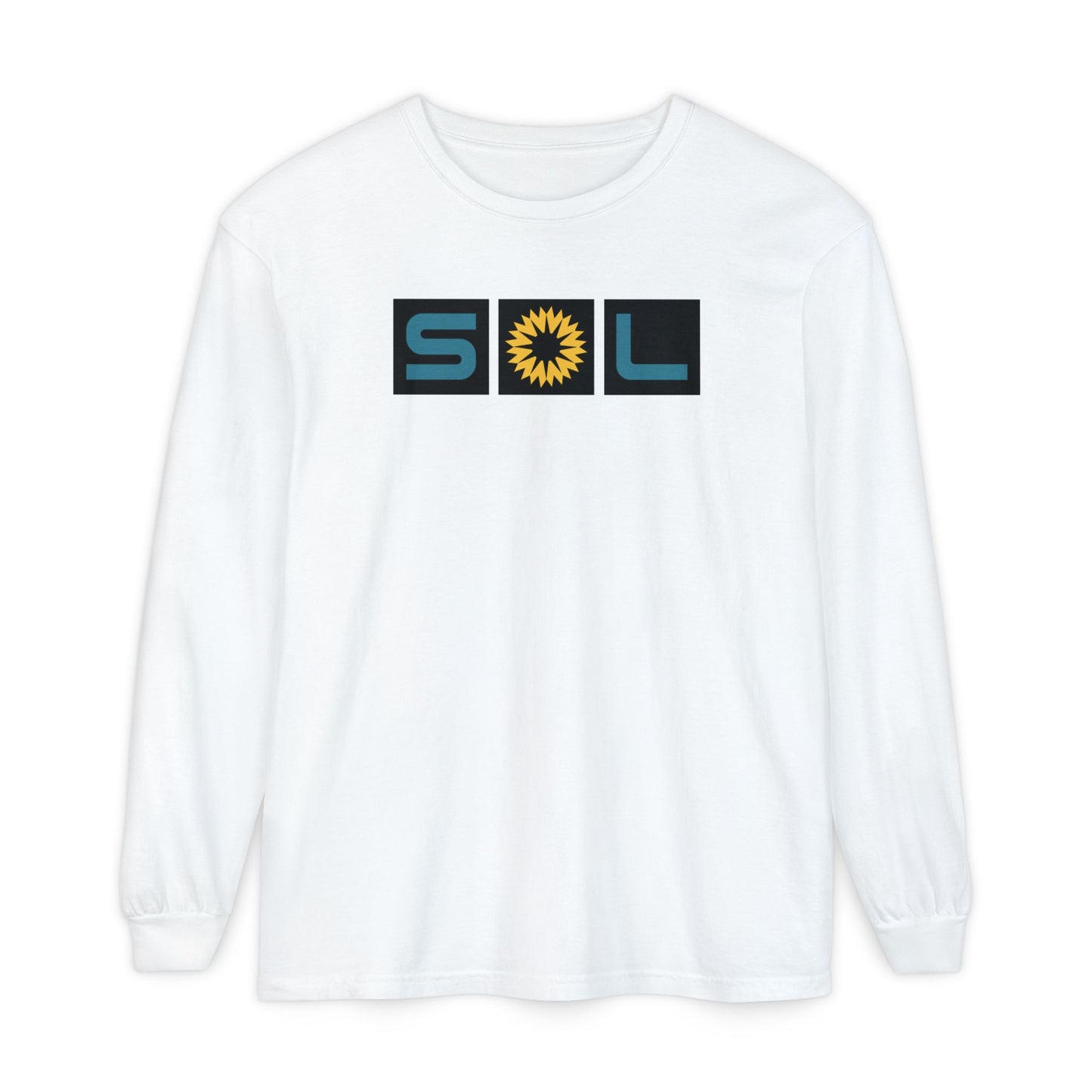 Garment-Dyed Long Sleeve Tee