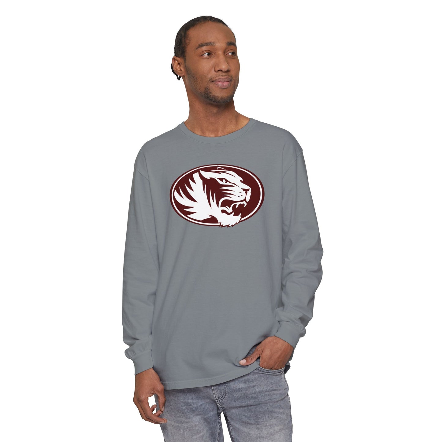 Garment-Dyed Long Sleeve Tee